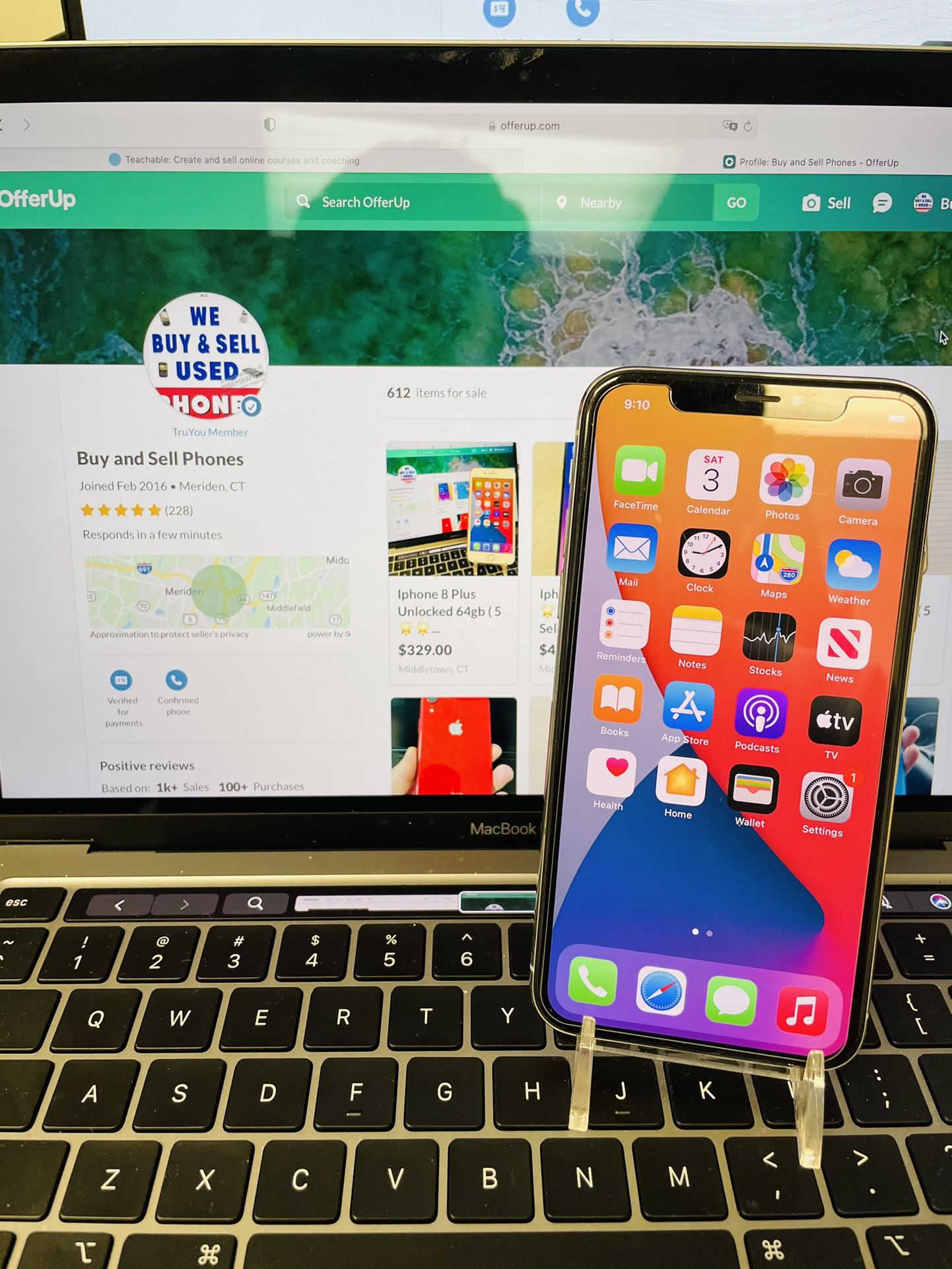 Iphone X Unlocked 64gb ( 5 πππππ Seller)