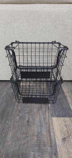 Stacking Wire Baskets