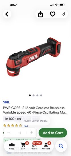 Skil Cordless 12V Multitool W/ 40 Piece Accessories 