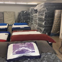 FALL CLEARANCE!BRAND NEW QUEEN MATTRESS SETS $129 AND UP.  OPEN 11-7