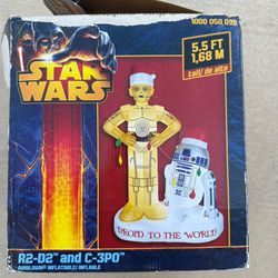 Star Wars Christmas Blow up