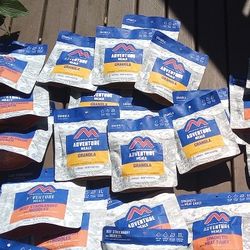 Huge Lot Of 41 Freeze Dried Mountain House Adventure Meals