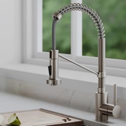 Kraus KPF-1610SFS Bolden 1.8 GPM 18" Pull-Down Spray Kitchen Faucet Stainless Steel