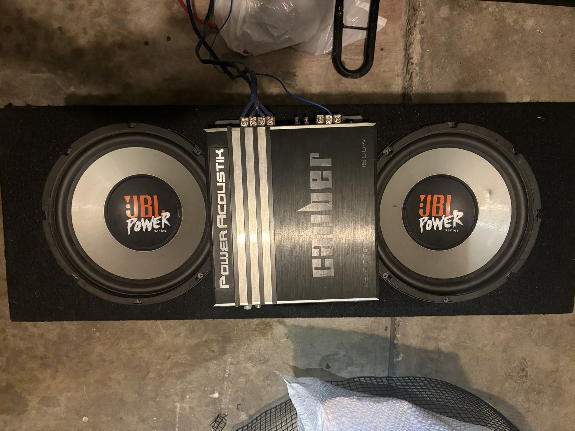 Jbl Car Speakers, Caliber 1500 Watt Amp