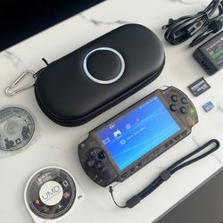 PSP 1001 Smoke Black 128GB Bundle (MOd-d3d) $200 OBO