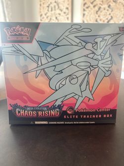 Pokémon Center Chaos Rising ETB