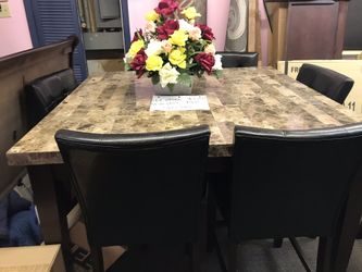 DINING TABLE REAL MÁRMOL 7. PC