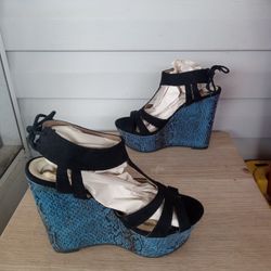 Charlotte Russe Wedge heels size 7