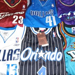 NBA Jerseys KIDS SIZE M/L 10-12 AND KIDS SIZE XL