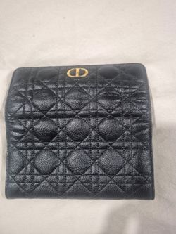 Dior Women Cargo Cannage Calfskin Wallet