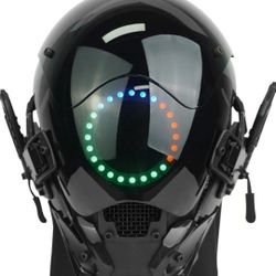 Techwear Helmet for Halloween, Cosplay and Music Festivals