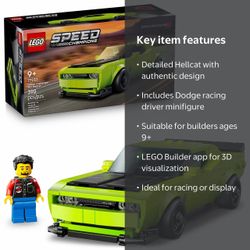 LEGO Speed Champions Dodge Challenger SRT Hellcat