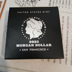 2023s Morgan Silver Dollar .999 Fone Silver