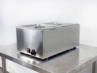 NSF 2 Containers Countertop Electric Food Warmer ZCK165B-2