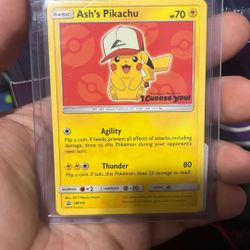 Ash’s Pikachu Sun And Moon Promo 