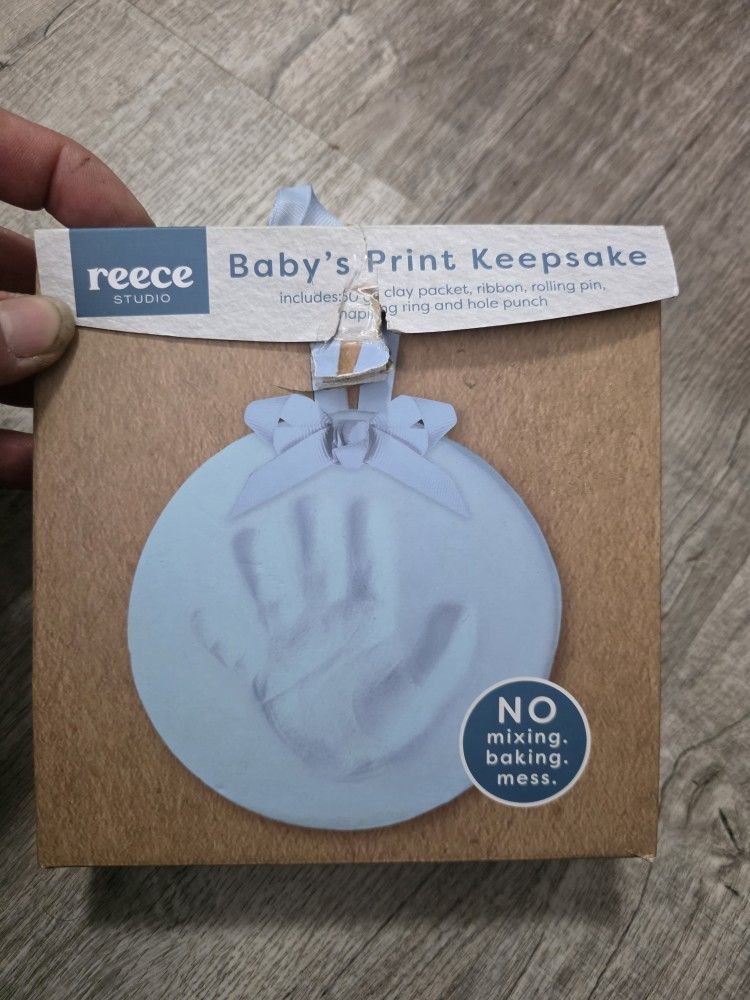 Baby's Print Keepsake By Reece Studio