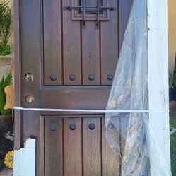 Brand New Spanish Wood Door