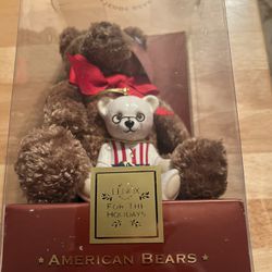 American Bears Teddy Bear 100 Th Anniversary Lenox