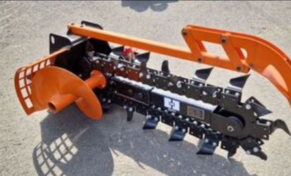 New trencher for mini Skidsteer