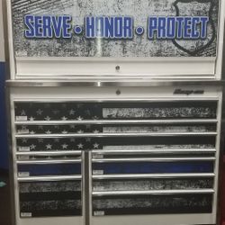 54' Master Series Snap On Tool Box With Hutch 