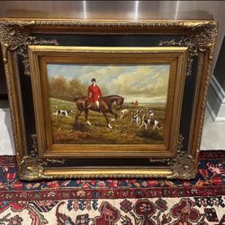 Antique Oil painting Picture