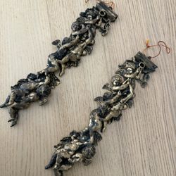 Cherubs  Baroque Style Small  Plaques 