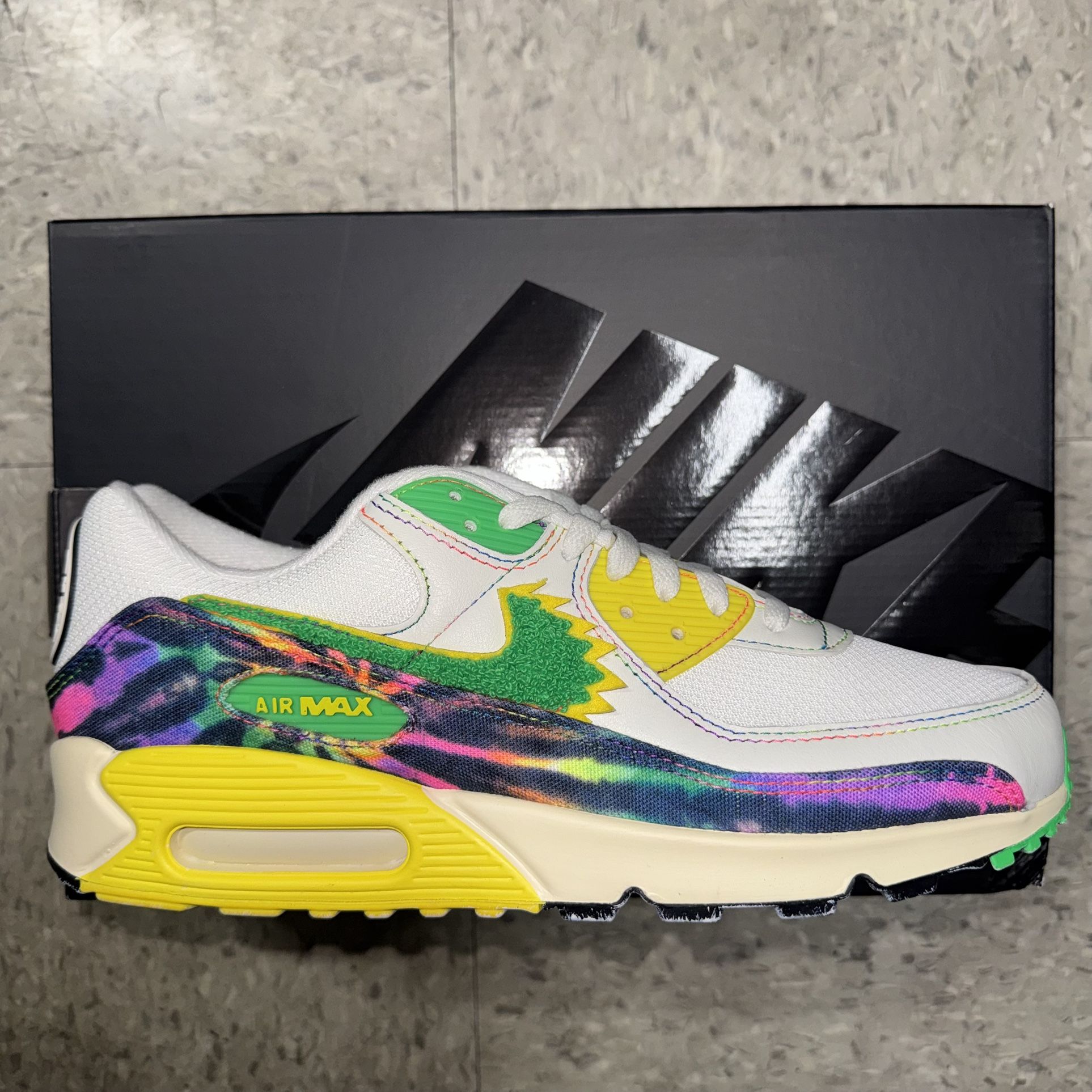 Air max 90 Grateful Dead Oregon University Size 10.5