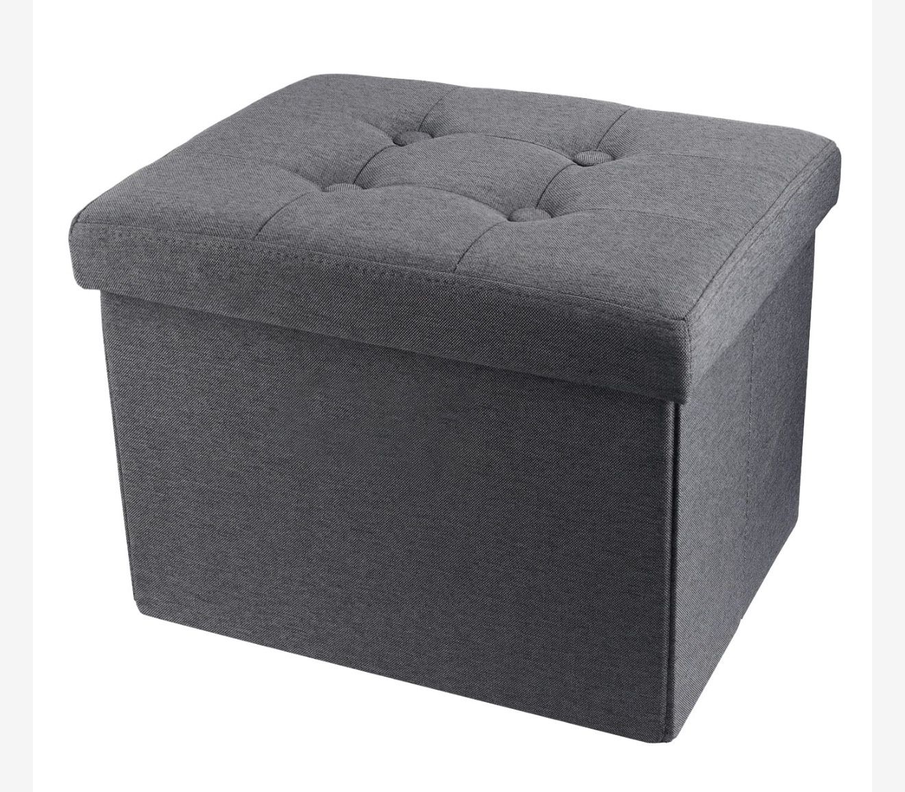Storage Ottoman Footrest Stool Small Ottoman with Storage Foldable Ottomans Foot Rest Footstool Bench for Living Room