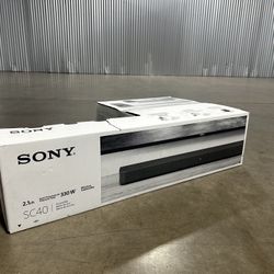 Sony Home Theater System HT-SC40 2.1ch Soundbar with Wireless Subwoofer - Black