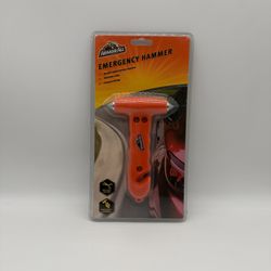 Armor All Emergency Glass Breaker / Window Hammer w/ Seatbelt Cutter Compact