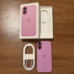 Pink iPhone 16 - Unlocked