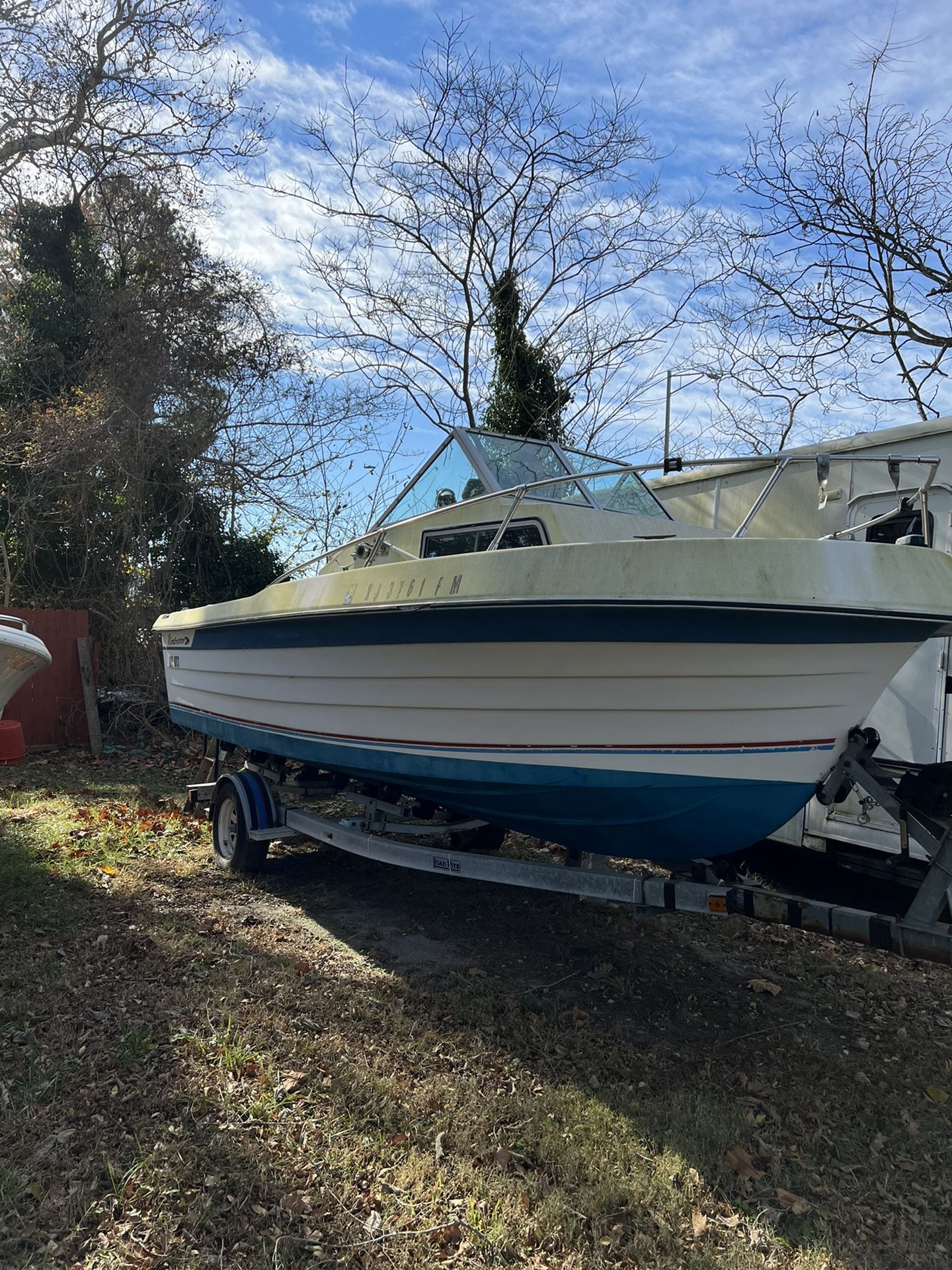 1989 Winchester  Boat With Trailer 