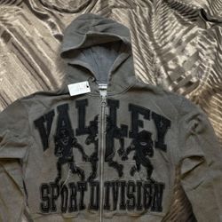 Grey Vale sports division hoodie