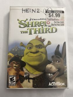 Wii Game Shrek $5.00