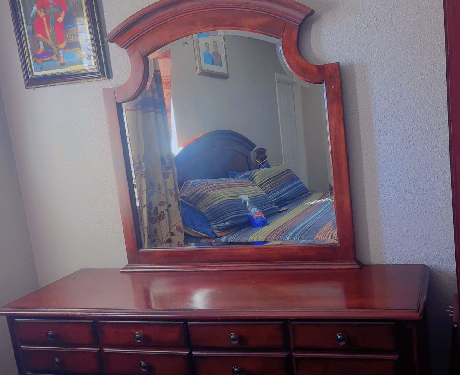 Cherry Wood Nice And Clean Dresser On Sale