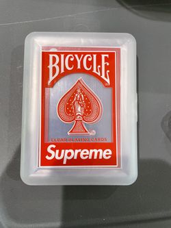 Supreme Bicycle Clear Cards