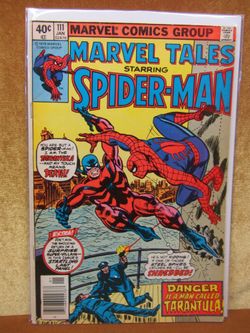 Marvel Tales Starring Spider-Man #111 Jan 1980 Marvel Comics Group