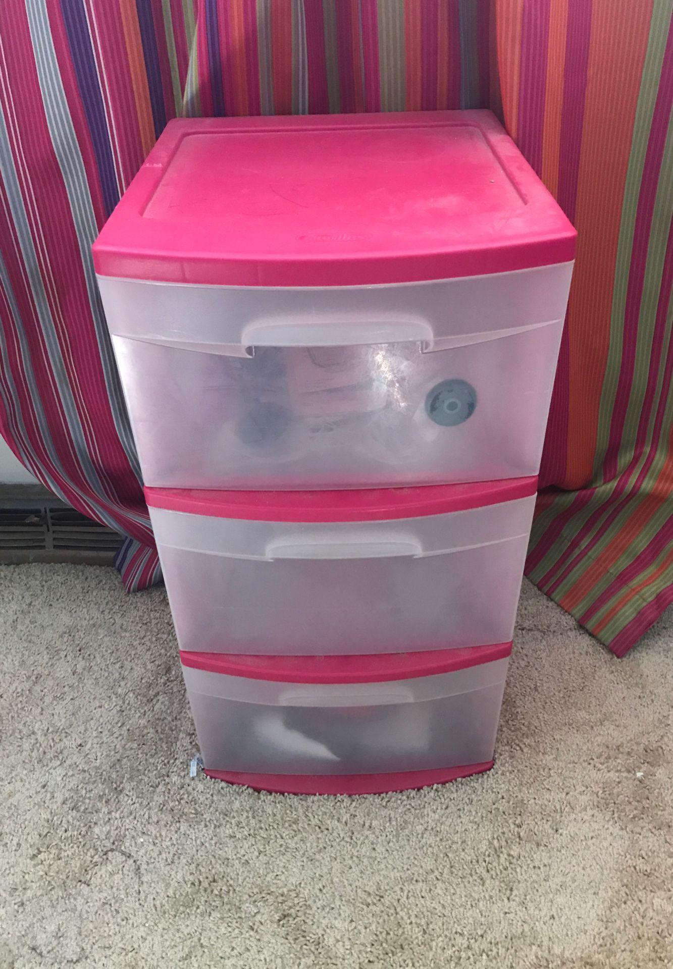 Sterlite 3 drawer storage container