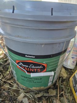 Exterior outdoor paint