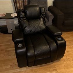 Faux Leather Sofa Recliner