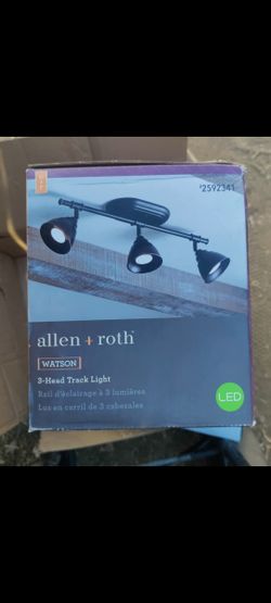**Brand New!* Allen & Roth Watson 3-Head-Track Light