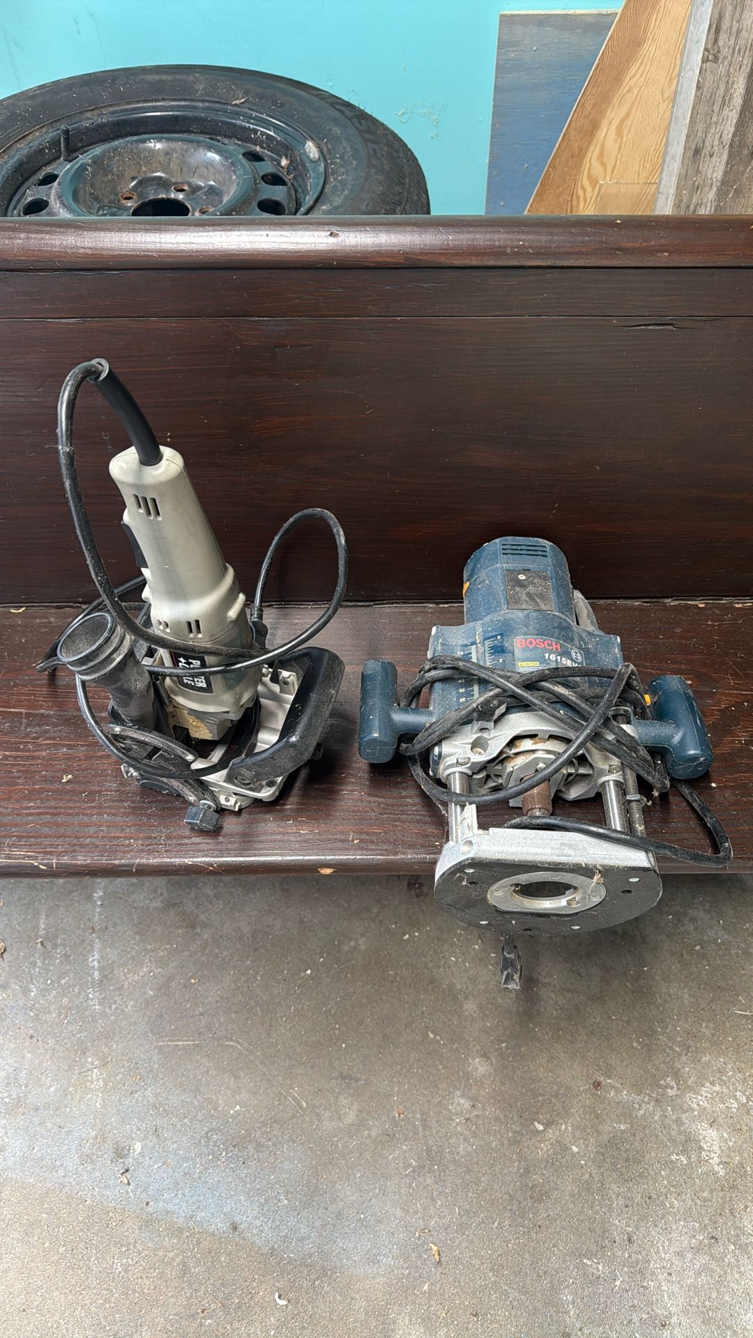 Bosch Router And Porter Cable Plate Joiner