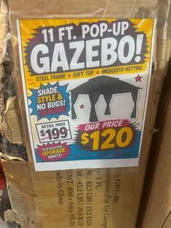 11ft Pop Up Gazebo