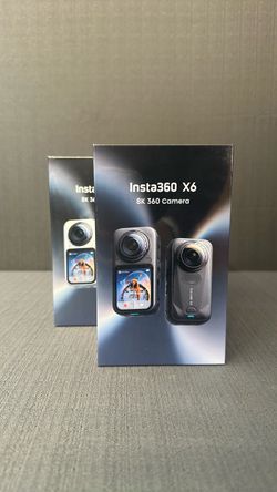 Insta360 Action Camera X6 Brand New