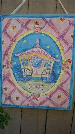 Cuadro decorativo para la princesa de Daddy.