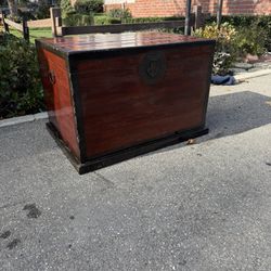 Large Decorative Chinese Trunk