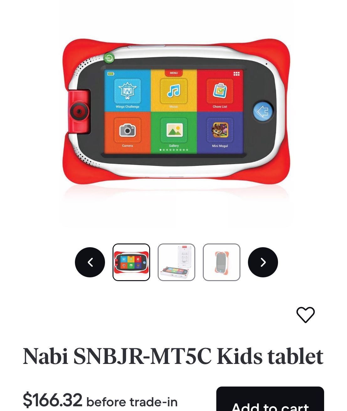 Tablet Nabi 5”  WiFi  
