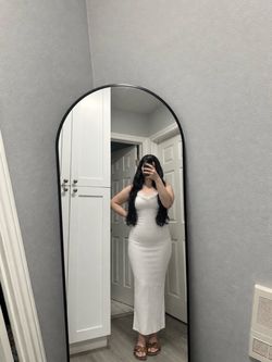 White Bodycon Dress size large