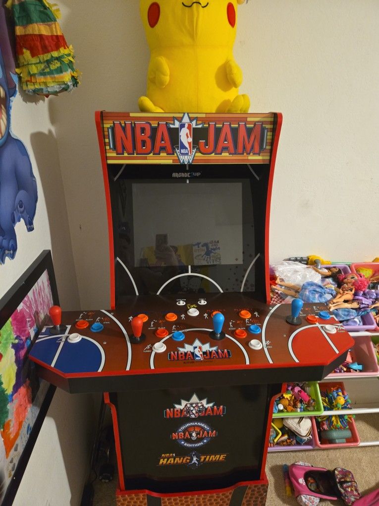 One Up Arcade! NBA JAMS! Works Great, Barely Used! $150