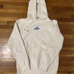 100 Thieves No Camping Hoodie Cream Bone